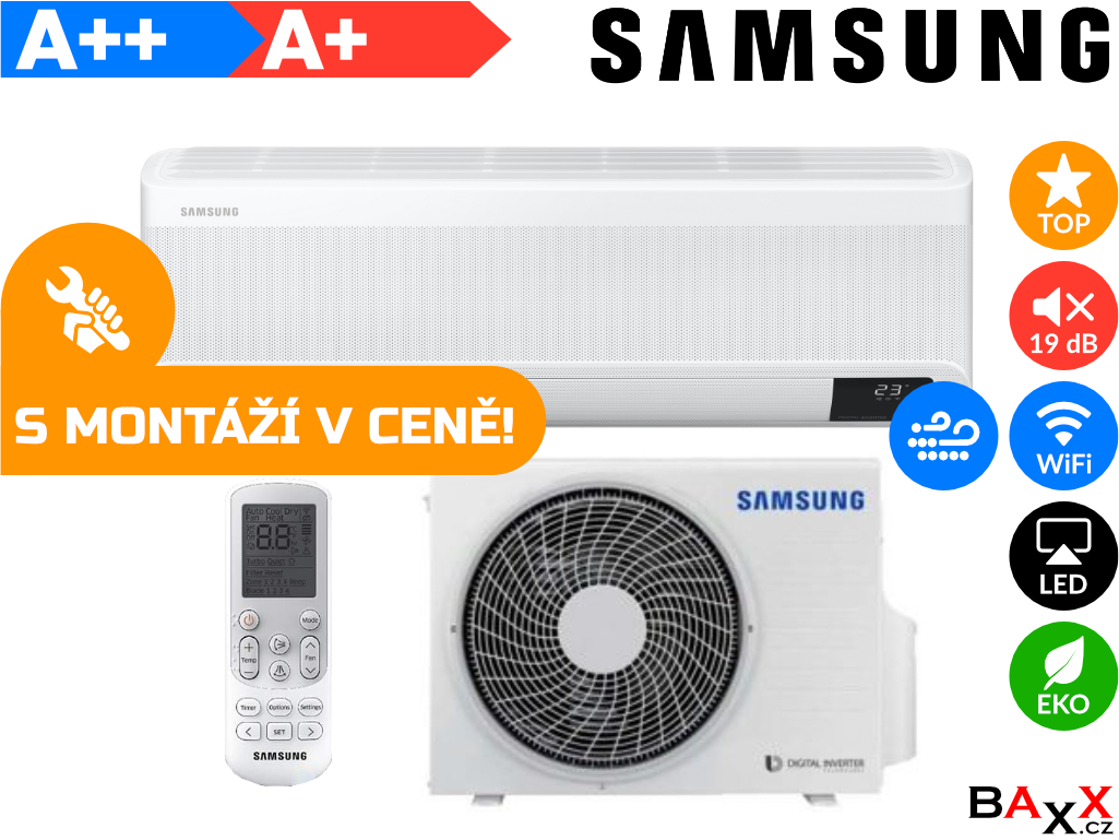 Samsung WindFree Comfort 3,5 kW s montáží v ceně